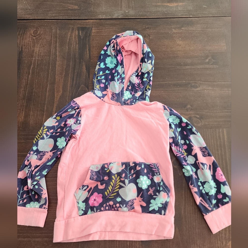 Unincorporated and pink hoodie